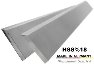 Robland K260-SDB2 (2 Stück) Hobelmesser 260 x 25 x 3 HSS %18 Wolfram - Bild 1 von 3