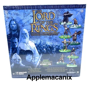 Lord of the Rings Combat Hex Deluxe Starter Set Miniature Game Sabertooth SEALED - Picture 1 of 1