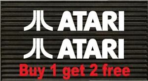 Atari Game Logo Buy 1 get 2 FREE Decal Vinyl Sticker JDM window Euro Truck