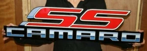 Chevy Camaro SS Steel Sign - 34" X 8" - Picture 1 of 4