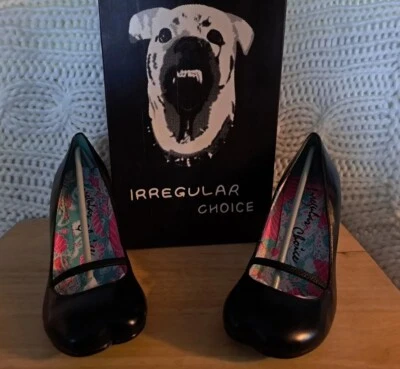 Irregular choice ladies shoes size  37 Equivalent 6 US - Imagem 1 de 4