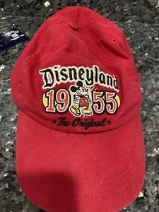 Disneyland 1954 The Original Red Cap Mickey Mouse Embroidery Preowned - Picture 1 of 11