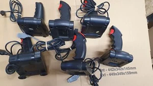 Job Lot of 6Joysticks ZX Sinclair Spectrum Atari CBM 64 Commodore lt44a - Picture 1 of 15