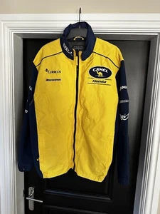 Vintage Camel Honda Max Biaggi Jacket Pit Team Very Rare - Picture 1 of 5