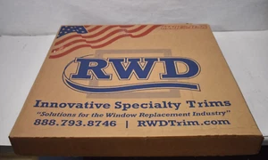 RWDTrim Double Edge Coiled Extender Trim 200' Continuous Roll Soft Wire 2" - Picture 1 of 6