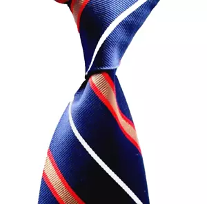 Corbata Briar Repp Pride of England de colección años 60 hecha exclusivamente para Berman Bach 56x4" - Imagen 1 de 5