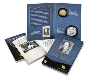 2015 Coin & Chronicles Set– Dwight D. Eisenhower Set AX2 SEALED BOX OF 2 - Picture 1 of 3