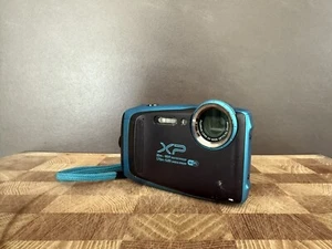 Fujifilm FinePix XP130 16.4MP Waterproof Digital Camera Blue Black Lesen! - Bild 1 von 4