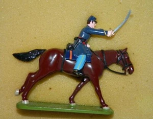 ACW 6th U.S. Cavalry Officer GLOSS Regal Enterprises Toy Soldier - ACW-27a - Picture 1 of 4