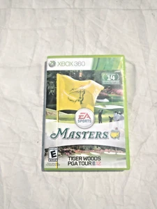 Tiger Woods PGA TOUR 12: The Master Xbox 360 Video Game Tested w/Manual - Picture 1 of 4