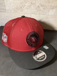 NEW ERA 9FIFTY OFFICIAL NFL ARIZONA CARDINALS SNAPBACK HAT - Picture 1 of 7