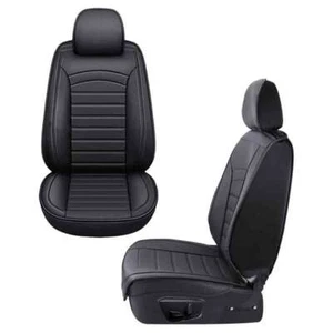 2x Black Front Seat Full Cover Cushion Fit For Chevy Silverado GMC Sierra Gw - Bild 1 von 6