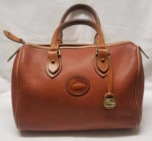 Vintage Dooney & Bourke All Weather Leather Satchel * A4 278656 - Picture 1 of 10