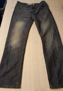 Levis 514 slim straight jeans unisex reg blue size 16 Regular nice 28X28 * - Picture 1 of 5