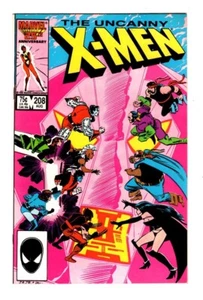 UNCANNY X-MEN 208 VF/NM (9.0) FREE SHIPPING* - Bild 1 von 2