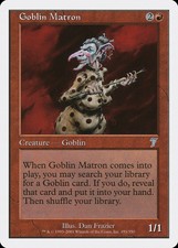 Goblin Matron 7th Edition NM Red Uncommon MAGIC THE GATHERING CARD ABUGames