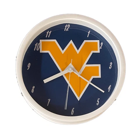 West Virginia Mountaineers 9" Wall Clock Cover