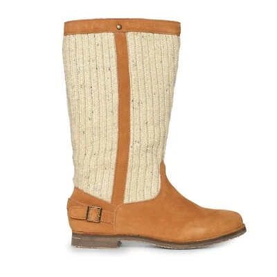 Botas REEF Otoño Estrella Para Mujer 8 Invierno Tostado Marrón Crema NUEVAS Cálidas Altas Foto 1 de 4
