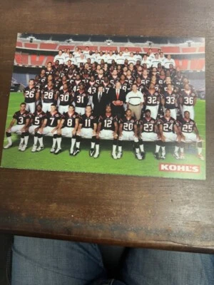 FOTO DEL EQUIPO NFL 9X12 AÑO INAUGURAL HOUSTON TEXANS AÑO 2002 David Carr Aaron Glenn Foto 1 de 4