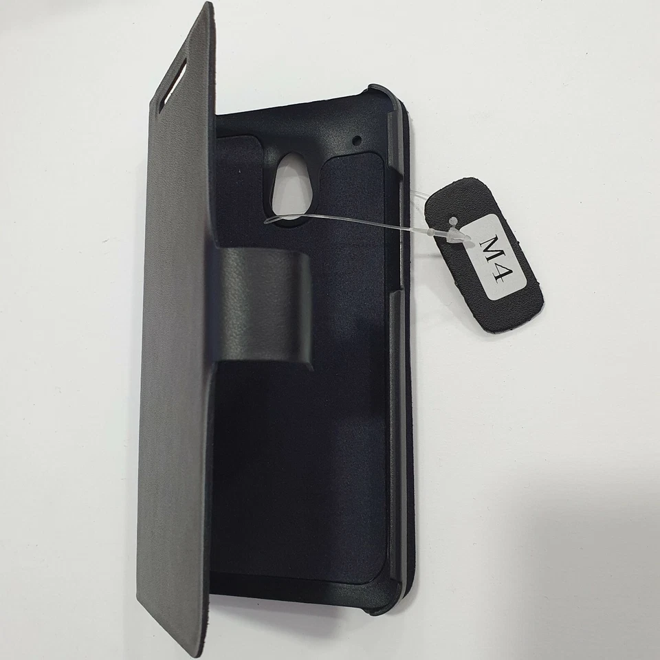 Funda abatible para HTC One mini (NO PARA HTC ONE MINI 2) cubierta delgada diseño limpio Foto 1 de 4