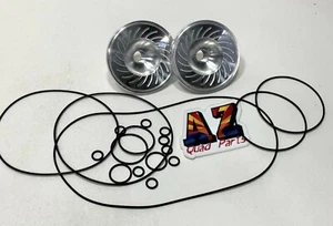 Yamaha Banshee 68mm Big Bore AZQP Pro Design Cool Head 20cc Domes & O-rings Kit - Picture 1 of 2
