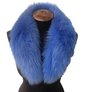 PELZKRAGEN von HIMMELSFUCHS FOURRURE de RENARD silver FOX LIGHT - Bild 1 von 6