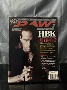 WWE WWF Raw Magazine Shawn Michaels SEE DESCRIPTION - Picture 1 of 1