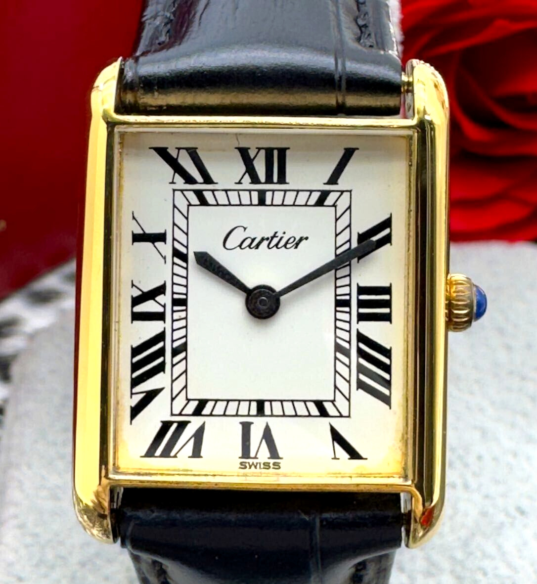Cartier Tank - 23 mm, White Gold for sale | eBay Cartier Tank - 23 mm, White Gold for sale | eBay