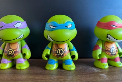 Teenage Mutant Ninja Turtles Niño Robot Munny / Donatello y Rapheal Foto 1 de 4