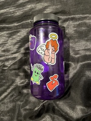 Supreme Nalgene персонажей 32 унций бутылка в фиолетовый цвет б/у - Изображение 1 из 4