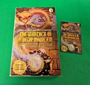 The Warlock of Firetop Mountain ***Sehr guter Zustand 1./21.!!*** Fighting Fantasy Papageientaucher #18 - Bild 1 von 9