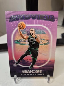 Jaylen Brown - SKYVIEW - 2024-25 Panini Hoops NBA - Basketball - Bild 1 von 1