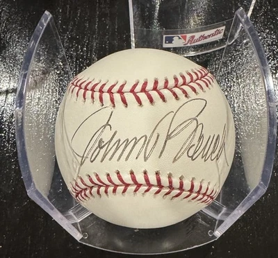 Johnny Bench Signed/Autographed MLB Baseball JSA COA Cincinnati Reds - Image 1 of 2