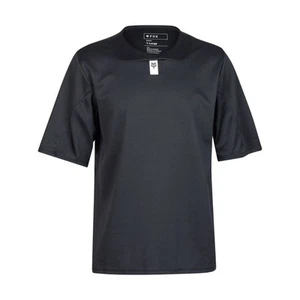 Fox Racing MTB Defend Short Sleeve Youth Jerseys-Black-Youth Small - Picture 1 of 2