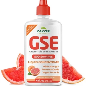 GSE, 3X Triple Strength, 4 Ounces, 500 Servings, 300 mg per Serving, Premium ... - Picture 1 of 9