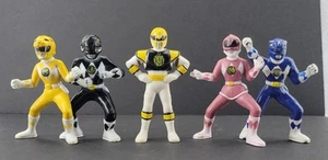 1994 MMPR 3" PVC Mini Figures Cake Toppers rare Power Rangers - Picture 1 of 7