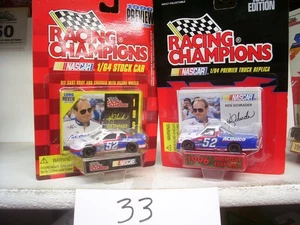 1996 1/64 #52 KEN SCHRADER AC DELCO TRUCK /CAR CHEVY   2 CAR LOT - Picture 1 of 4