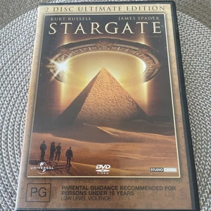 Stargate The Movie Region 4 Lanzamiento Película de Ciencia Ficción 2 Discos DVD Edición Definitiva - Imagen 1 de 3