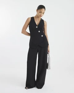River Island Womens Black Jumpsuit Size M - Picture 1 of 11