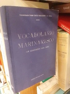 Comandante Conte Carlo Bardesono di Rigras Marinaresco Vokabular  - Bild 1 von 6