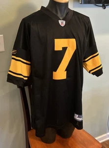 Camiseta Ben Roethlisberger Pittsburgh Steelers Talla 50 Reebok Color Cosida Rush - Imagen 1 de 9
