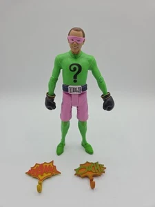 McFarlane Toys DC Batman 66 Classic TV Series The Riddler With Boxing Gloves EUC - Picture 1 of 4