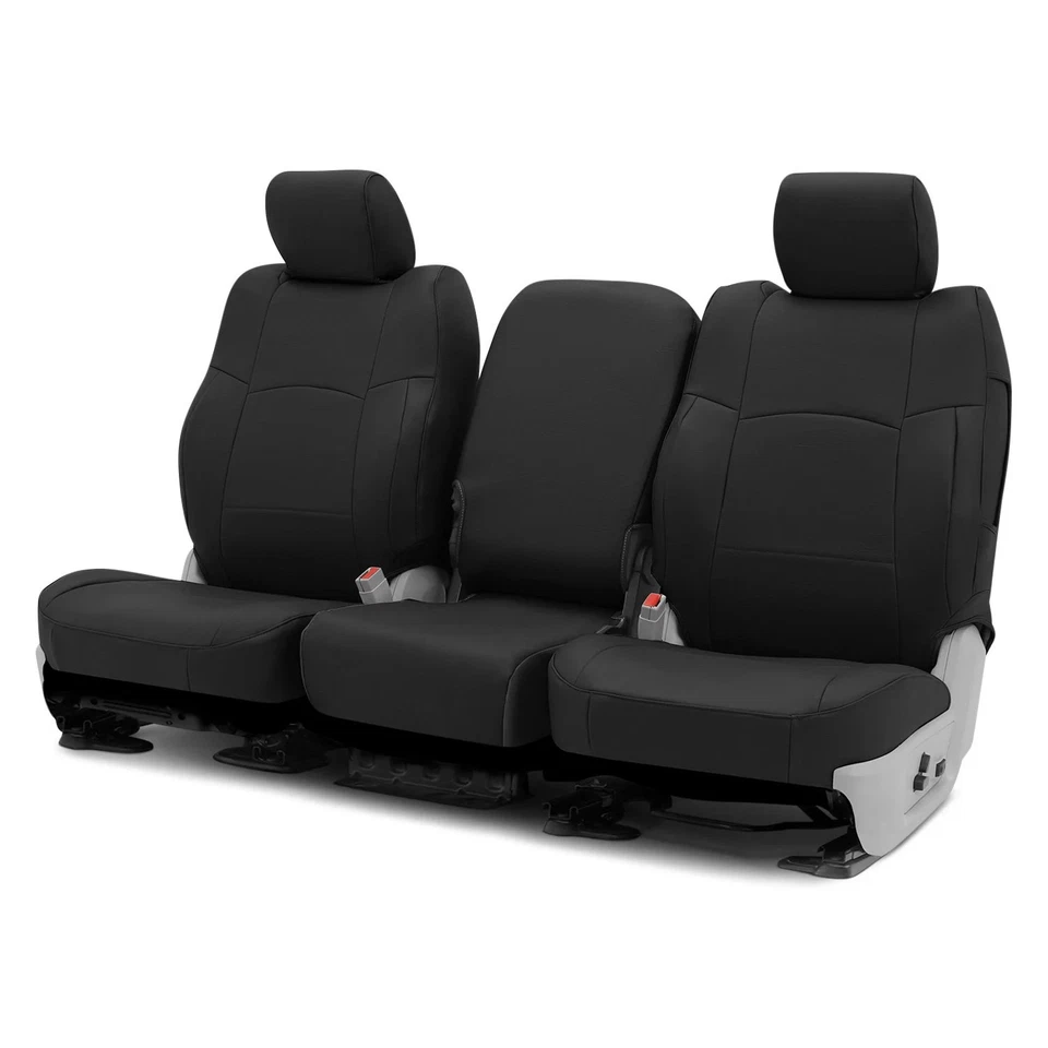 For Chrysler Town & Country 11-16 Rhinohide 2nd Row Custom Black Seat Covers Foto 1 de 4