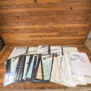 VINTAGE The Gun Digest Book of Exploded Firearms Drawings Cutouts  37 Pages - Bild 1 von 11