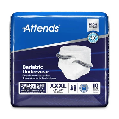 Attends Bariatric Protective Underwear, 3XL - Image 1 of 4