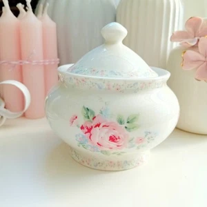 Greengate Green Gate Marley White Zuckerdose Zuckertopf - Bild 1 von 1
