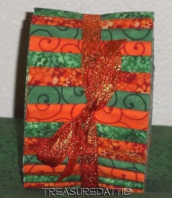 Tela de bollo de miel verde salvia naranja mezcla remolino mezcla floral tiras acolchadas de 1,5" Foto 1 de 4