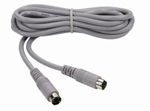 Cable PS/2 Mini DIN 6-pin Male/Male for data switch console 2m. THOMSON - Zdjęcie 1 z 3