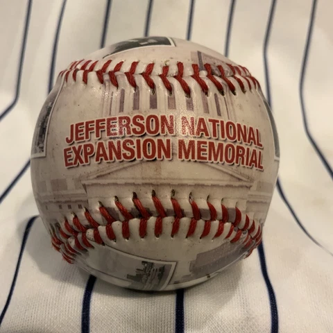 St. Louis Jefferson National Expansion Memorial Arch baseball collectible ball Cover