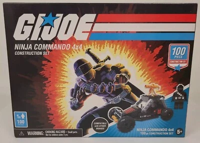 Forever Clever GI Joe Ninja Assassin 4x4 Snake Eyes Construction Set KRE-O MEGA - Image 1 of 2